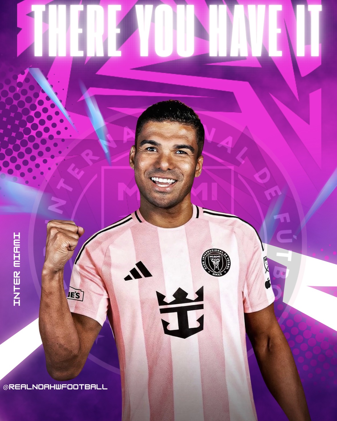 Casemiro transfer graphic